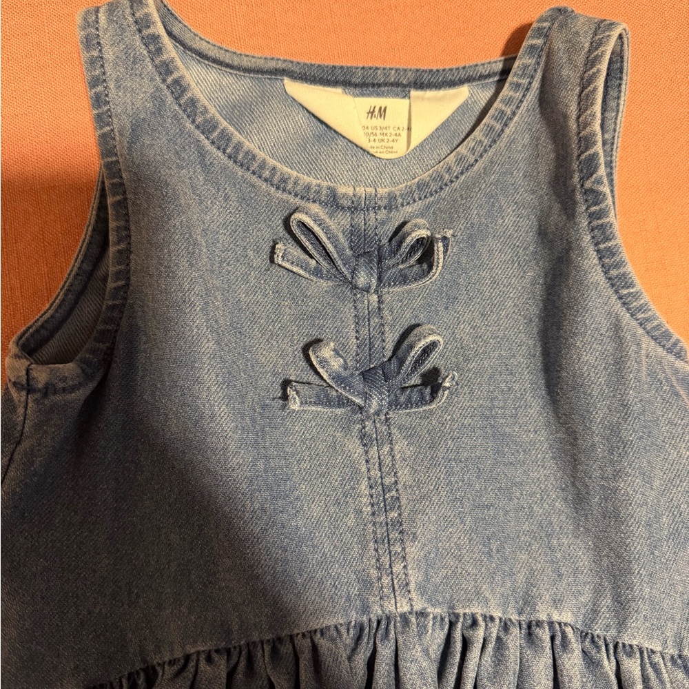 H&M DENIM-LOOK DRESS - Picture 3 of 5